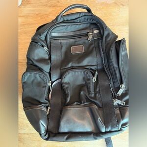 Black and Brown Tumi Backpack